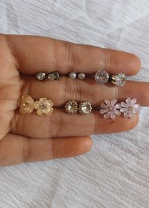 Assorted Stud Earrings Set