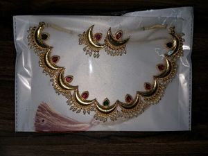 Gold Plated Necklace Set
