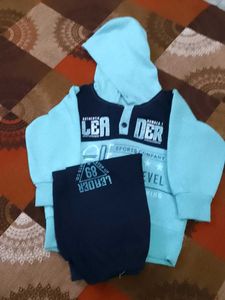 Boys' Graphic Print Hoodie