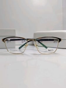 Stylish Gold Frame Eyeglasses