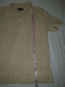 SPAO || Men's Beige Polo Old Money Shirt
