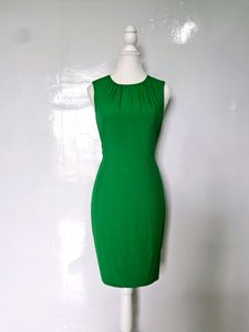 "Zara Basic" Green Dress