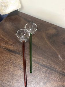 High Borosilicate Glass Spoon (Pack of 2)