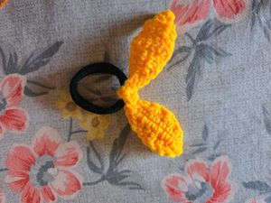 Cute Crochet Hair Ties