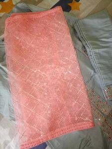 Embroidered Kurta Set with Dupatta