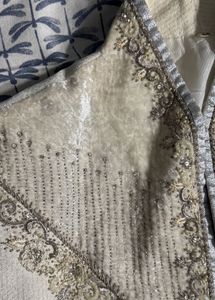 Ivory Embroidered Sherwani