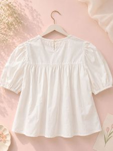 Tiered Puff Sleeve Blouse