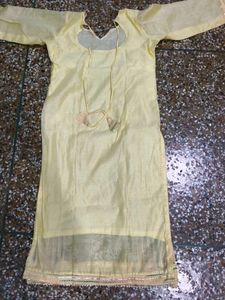 Beautiful Yellow Kurta Set