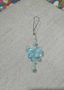 Y2K butterfly phone charm