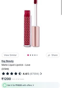 Kay beauty: Matte Liqui Lipstick