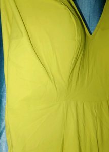 Bright Yellow Jumpsuit
