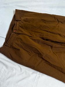 Brown Wide Leg Pants