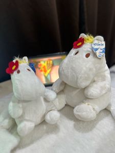 Moomin Plush Toy Set with tag