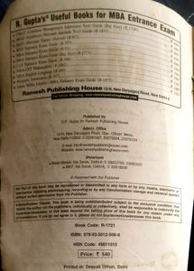 MBA Entrance Examination Guide