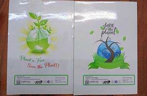 Save Tree Yellow Pages Notebook Pack of 1