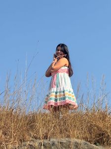 Boho Tiered Embroidered Summer Dress