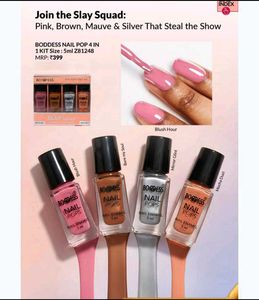 Boddess Nail Pops 4-in-1 Kit -SLAY SQUAD