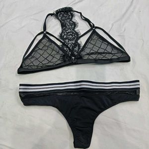 Sheer Black🪔 Bra &amp; Panty Set