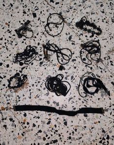Assorted Black Choker Necklaces