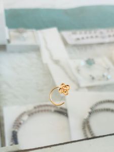 Pure Gold Nose Pin