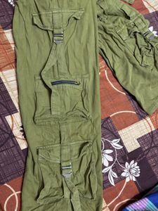 Olive Green Cargo Pants