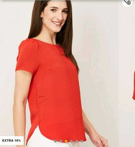 Red CODE Top Size 10