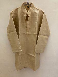 Boys 3 Piece Sherwani Green And Golden