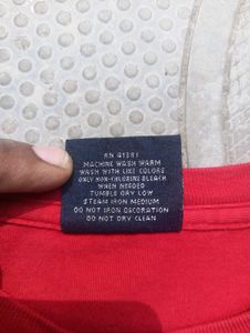 Polo Ralph Lauren single stiched Red T-Shirt