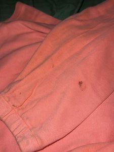 Coral Zip-Up Track Jacket