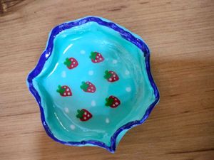Cute Strawberry Trinket Dish