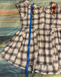 ProjectEve - Chic Embroidered Checkered Kurta