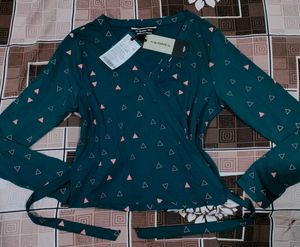 Roadster Wrap Crop Top