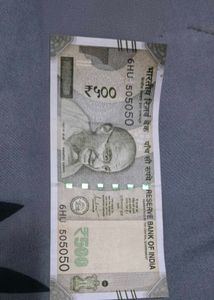 500 Rupee Note - Collectible?