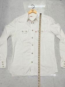 Classic White Levi's Western Shirt