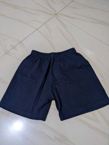 Navy Blue Kids Shorts