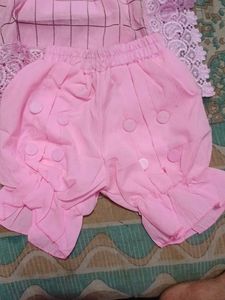 Adorable Pink Lace Outfit