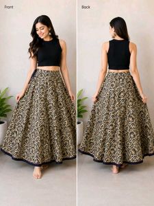 Embroidered Lehenga Skirt