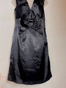 Satin Bow Dress
