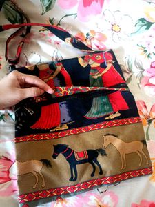 Unique Print Sling Bag