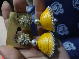 hand crafted jhumka 50 rs each