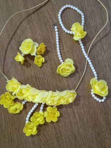 haldi jewellery set