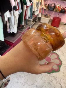 Unique Amber Bangles (Set of 2)