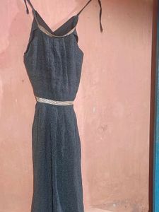 Sparkly Embellished Spaghetti Strap Dress