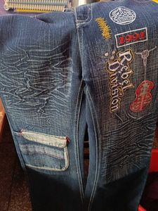 Embellished Blue Denim Jeans