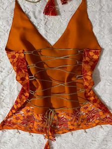 Lace Halter Neck Top combo offer