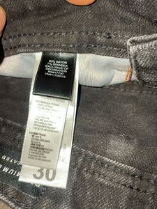 Classic Black Denim Jeans