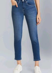 Symbol Women's Slim Fit Jeans (Mid Rise)