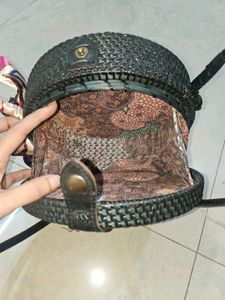 Rattan Sling Bags