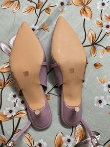 Zara kitten heel slingback