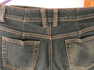 Vintage Wash Denim Maxi Skirt
